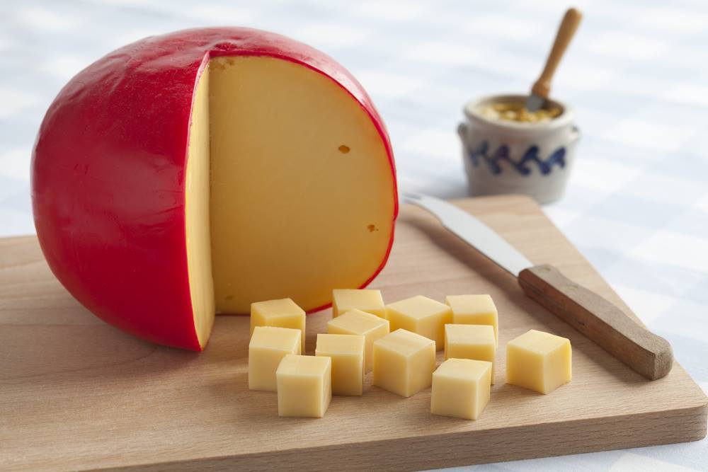 The distinctive red coated Edam cheese | Heavenly Holland